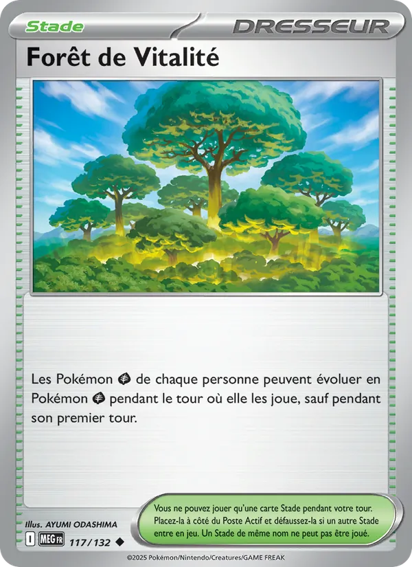 Carte Forêt de Vitalité 117/132 – Méga-Évolution