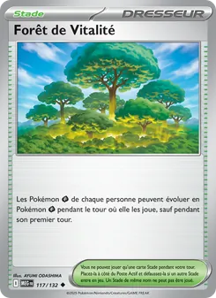 Carte Forêt de Vitalité 117/132 – Méga-Évolution
