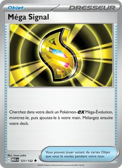 Carte Méga Signal 121/132 – Méga-Évolution