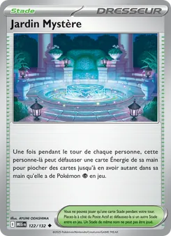 Carte Jardin Mystère 122/132 – Méga-Évolution