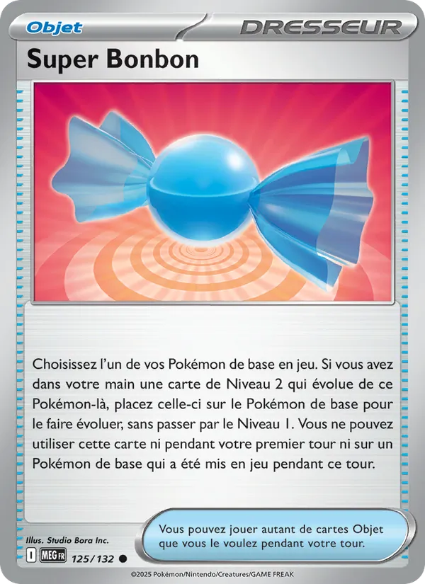 Carte Super Bonbon 125/132 – Méga-Évolution