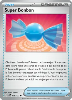 Carte Super Bonbon 125/132 – Méga-Évolution