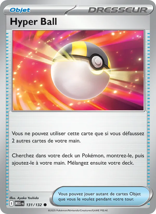 Carte Hyper Ball 131/132 – Méga-Évolution