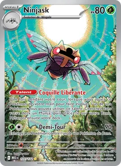 Carte Ninjask 137/132 – Méga-Évolution