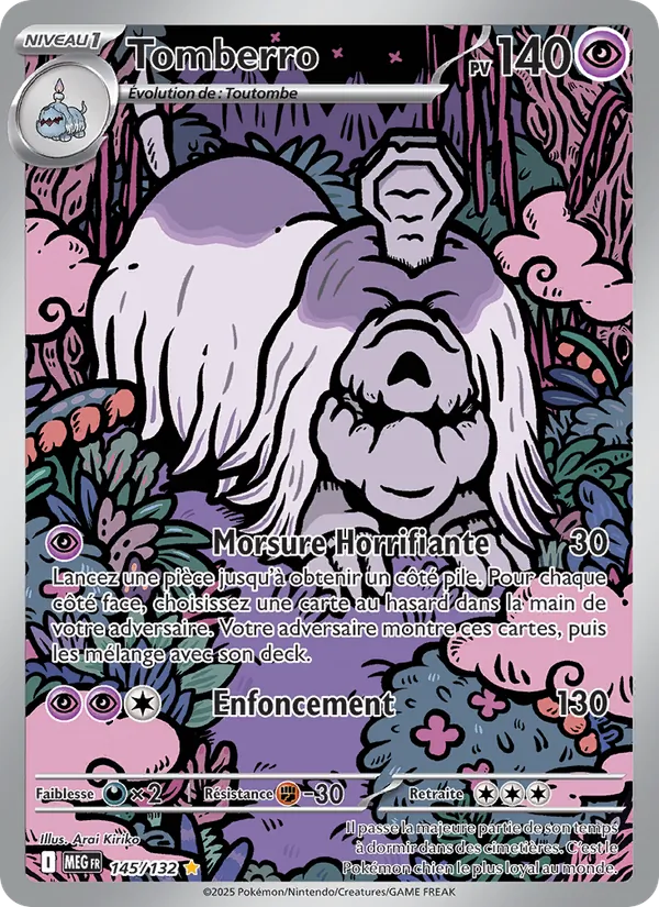 Carte Tomberro 145/132 – Méga-Évolution
