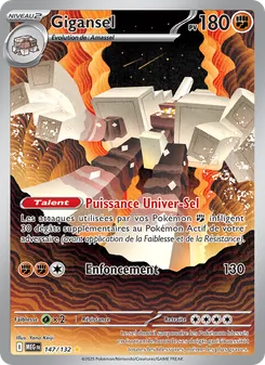 Carte Gigansel 147/132 – Méga-Évolution
