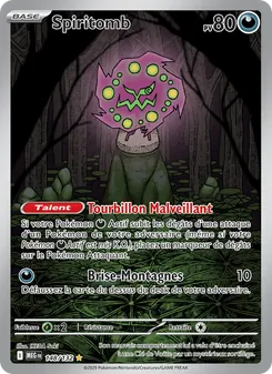 Carte Spiritomb 148/132 – Méga-Évolution