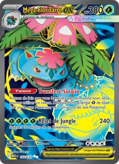 Carte Méga-Florizarre-ex 155/132 – Méga-Évolution