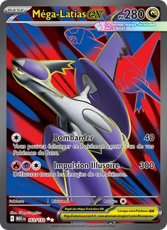 Carte Méga-Latias-ex 163/132 – Méga-Évolution