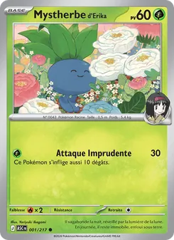 Carte Mystherbe d'Erika 001/217 – Héros Transcendants