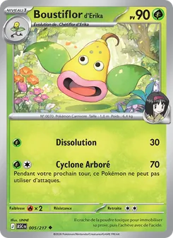 Carte Boustiflor d'Erika 005/217 – Héros Transcendants