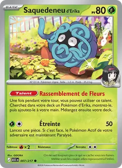 Carte Saquedeneu d'Erika 007/217 – Héros Transcendants