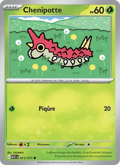 Carte Chenipotte 011/217 – Héros Transcendants