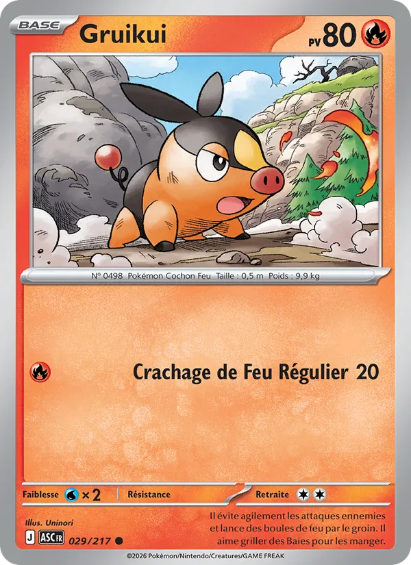 Carte Gruikui 029/217 – Héros Transcendants