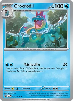 Carte Crocrodil 042/217 – Héros Transcendants