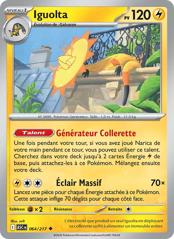 Carte Iguolta 064/217 – Héros Transcendants