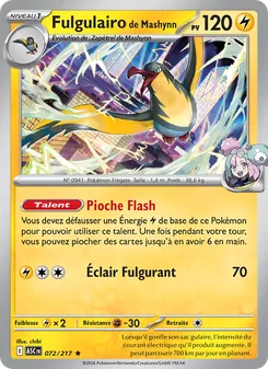 Carte Fulgulairo de Mashynn 072/217 – Héros Transcendants