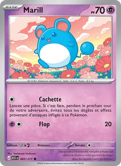 Carte Marill 083/217 – Héros Transcendants