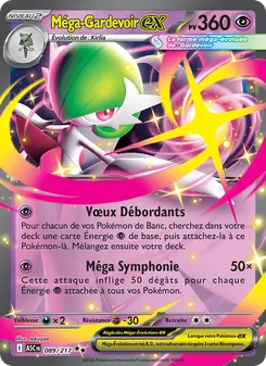 Carte Méga-Gardevoir-ex 089/217 – Héros Transcendants