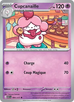 Carte Cupcanaille 094/217 – Héros Transcendants