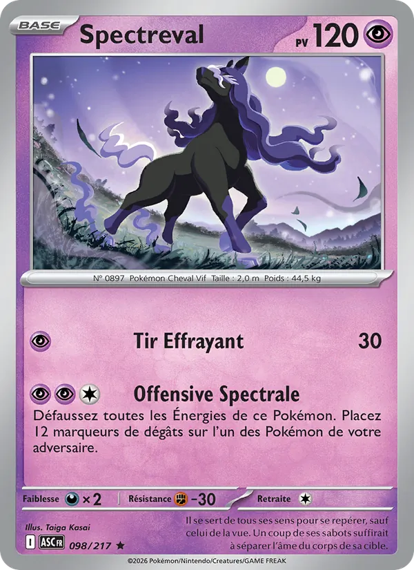 Carte Spectreval 098/217 – Héros Transcendants