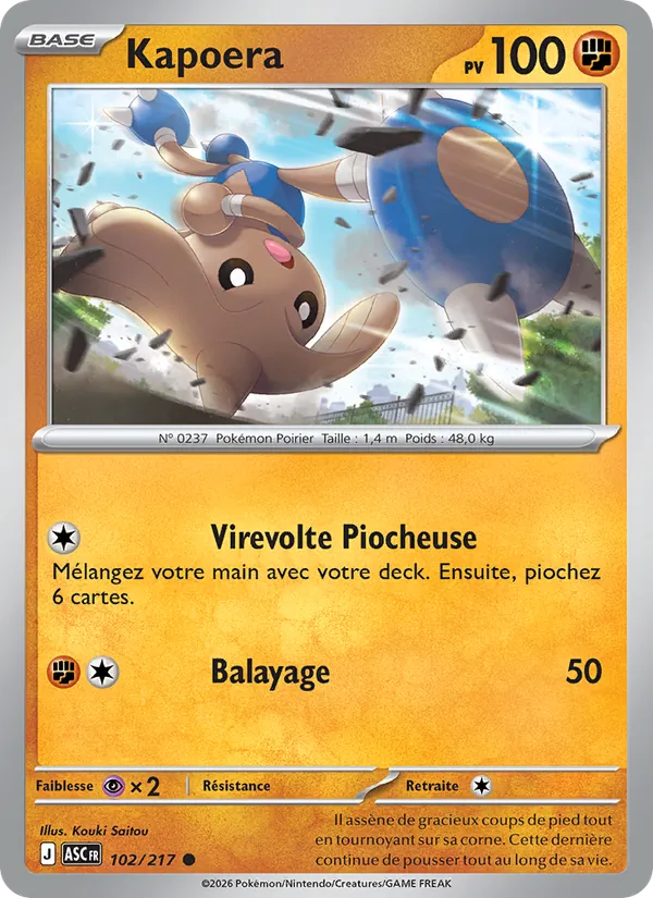 Carte Kapoera 102/217 – Héros Transcendants