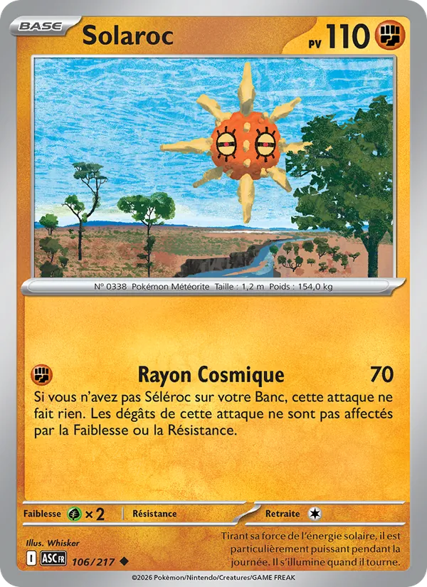Carte Solaroc 106/217 – Héros Transcendants
