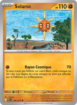Carte Solaroc 106/217 – Héros Transcendants