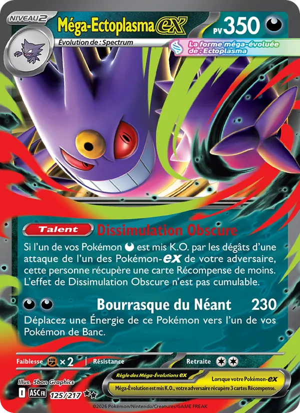 Carte Méga-Ectoplasma-ex 125/217 – Héros Transcendants