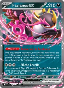 Carte Favianos-ex 142/217 – Héros Transcendants