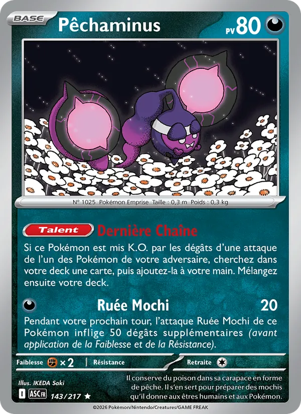 Carte Pêchaminus 143/217 – Héros Transcendants