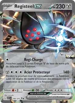 Carte Registeel-ex 145/217 – Héros Transcendants