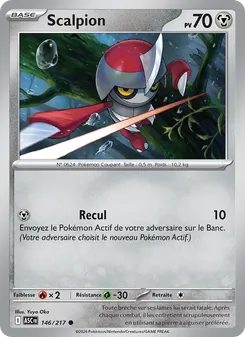 Carte Scalpion 146/217 – Héros Transcendants
