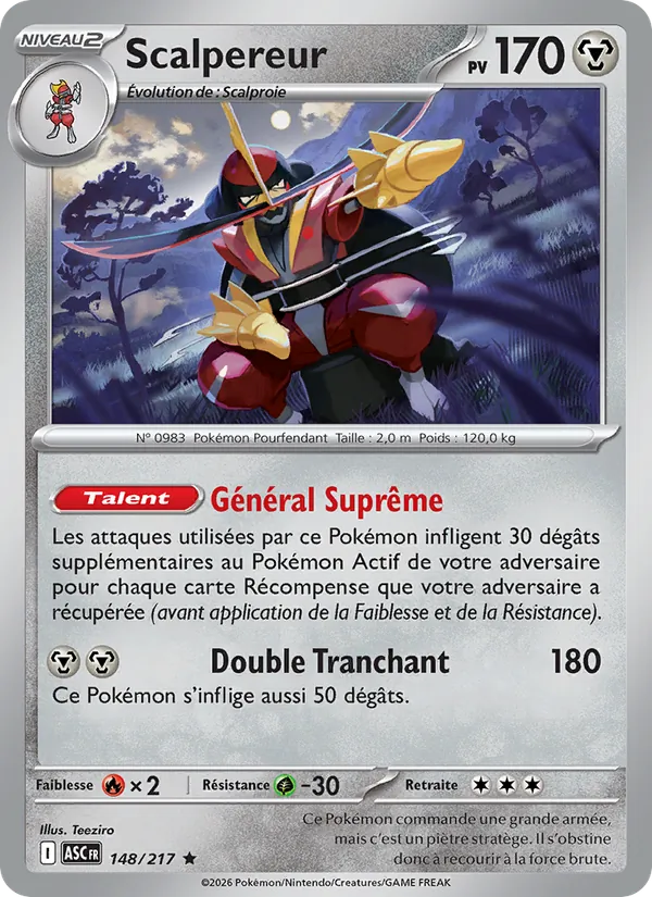 Carte Scalpereur 148/217 – Héros Transcendants