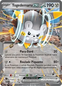 Carte Togedemaru-ex 149/217 – Héros Transcendants
