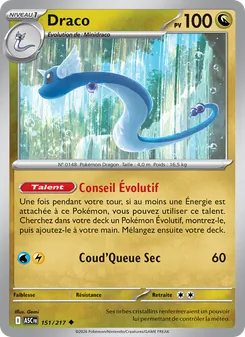 Carte Draco 151/217 – Héros Transcendants