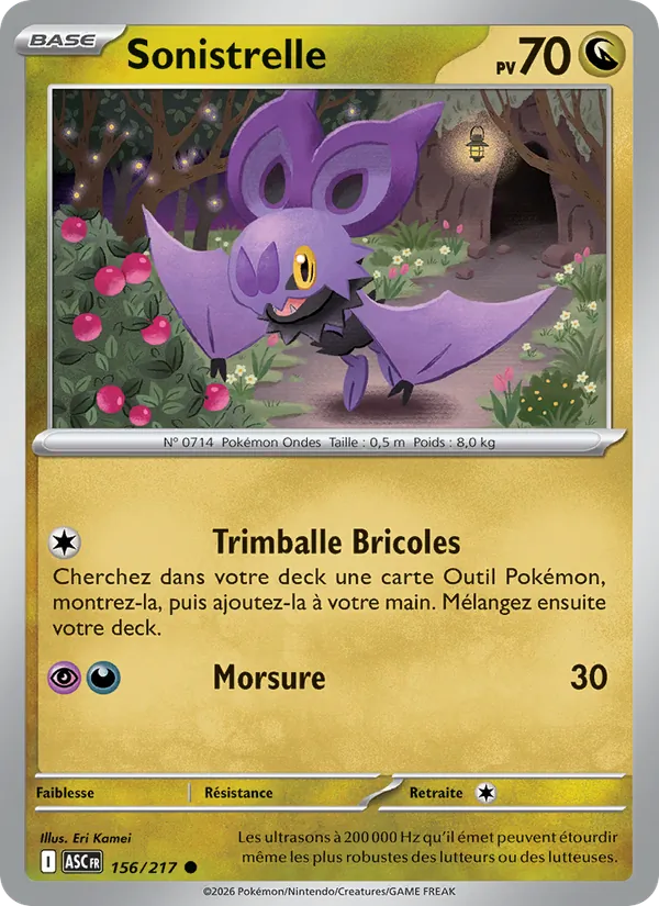 Carte Sonistrelle 156/217 – Héros Transcendants