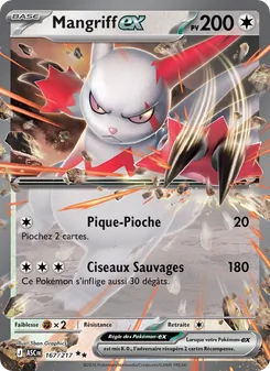 Carte Mangriff-ex 167/217 – Héros Transcendants