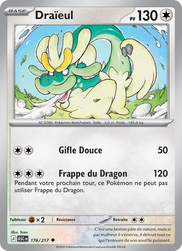 Carte Draïeul 176/217 – Héros Transcendants