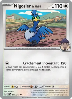 Carte Nigosier de Nabil 177/217 – Héros Transcendants