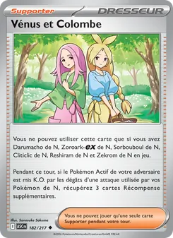 Carte Vénus et Colombe 182/217 – Héros Transcendants
