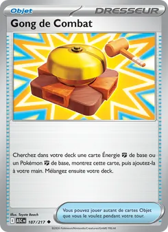 Carte Gong de Combat 187/217 – Héros Transcendants