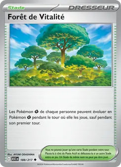 Carte Forêt de Vitalité 188/217 – Héros Transcendants