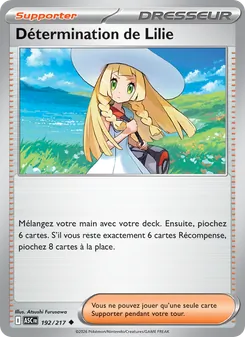Carte Détermination de Lilie 192/217 – Héros Transcendants