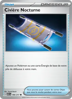 Carte Civière Nocturne 196/217 – Héros Transcendants
