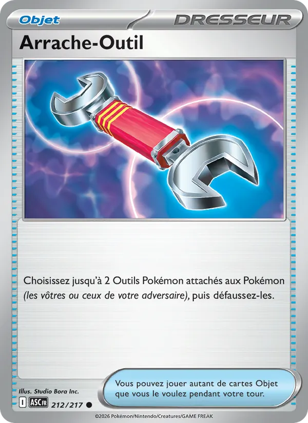 Carte Arrache-Outil 212/217 – Héros Transcendants