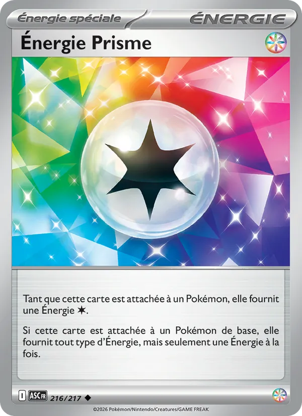 Carte Énergie Prisme 216/217 – Héros Transcendants