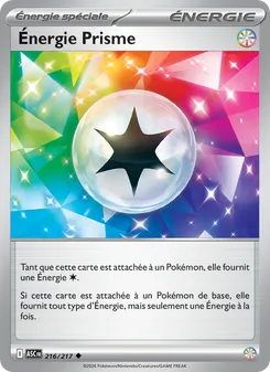 Carte Énergie Prisme 216/217 – Héros Transcendants