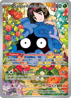 Carte Saquedeneu d'Erika 218/217 – Héros Transcendants