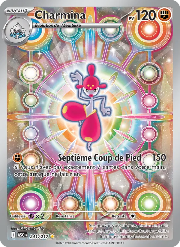 Carte Charmina 241/217 – Héros Transcendants